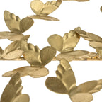 Bureau papillon Marylin, finition feuille d'or antique