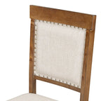 Ensemble de salle à manger 5 pièces en bois avec table extensible et 4 chaises