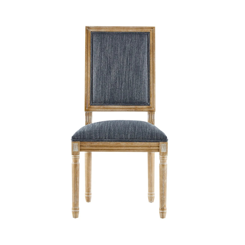 Chaise de salle à manger rembourrée Regina Wood
