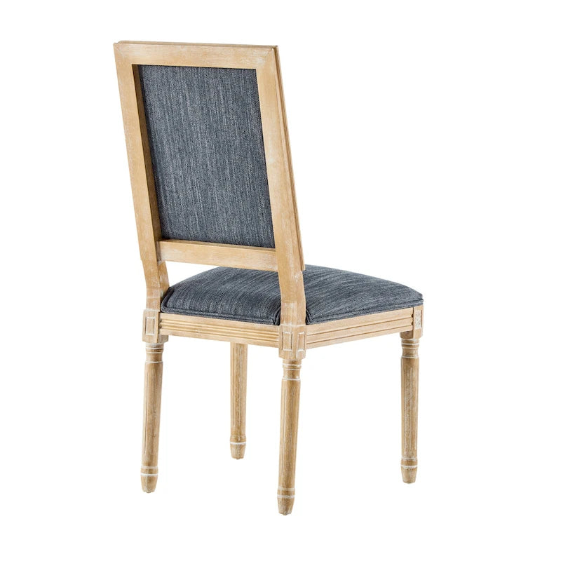 Chaise de salle à manger rembourrée Regina Wood