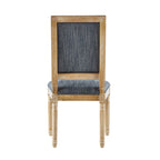 Chaise de salle à manger rembourrée Regina Wood