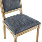 Chaise de salle à manger rembourrée Regina Wood