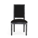 Chaise de salle à manger rembourrée Regina Wood