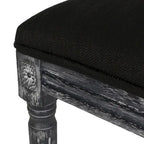 Chaise de salle à manger rembourrée Regina Wood