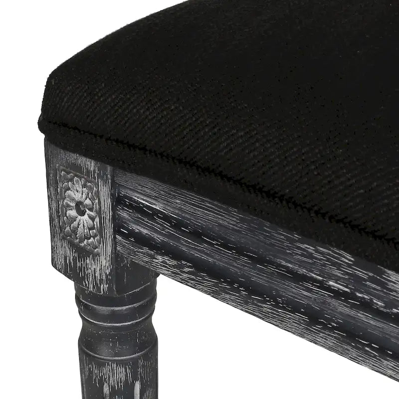 Chaise de salle à manger rembourrée Regina Wood