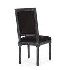 Chaise de salle à manger rembourrée Regina Wood