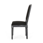 Chaise de salle à manger rembourrée Regina Wood