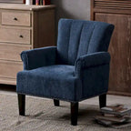 Fauteuil touffeté en polyester Accent Rivet