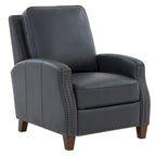 Fauteuil inclinable à dossier basculant Julian en similicuir