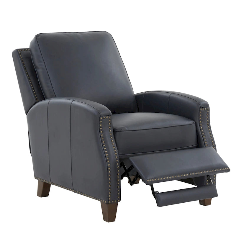 Fauteuil inclinable à dossier basculant Julian en similicuir