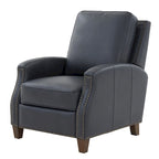 Fauteuil inclinable à dossier basculant Julian en similicuir