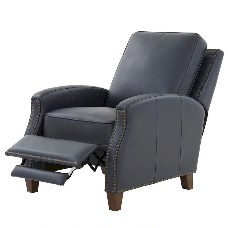 Fauteuil inclinable à dossier basculant Julian en similicuir