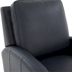 Fauteuil inclinable à dossier basculant Julian en similicuir