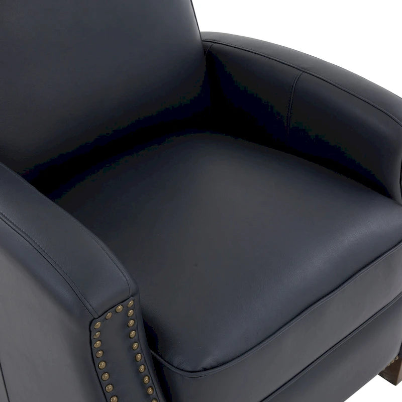 Fauteuil inclinable à dossier basculant Julian en similicuir