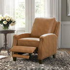 Fauteuil inclinable à dossier basculant Julian en similicuir
