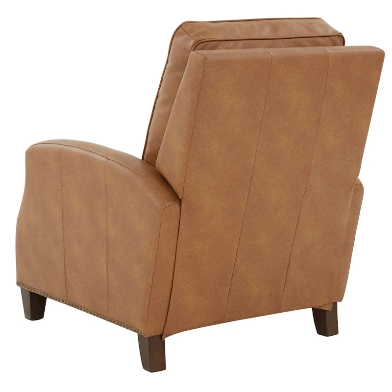 Fauteuil inclinable à dossier basculant Julian en similicuir