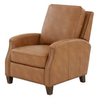 Fauteuil inclinable à dossier basculant Julian en similicuir