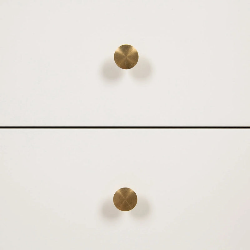 Table de chevet Finco avec 2 tiroirs