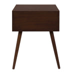 Table de chevet Finco avec 2 tiroirs