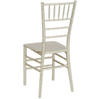 Chaise Chiavari empilable en résine - 15L x 18,75P x 35H - 15L x 18,75P x 35H
