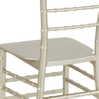 Chaise Chiavari empilable en résine - 15L x 18,75P x 35H - 15L x 18,75P x 35H