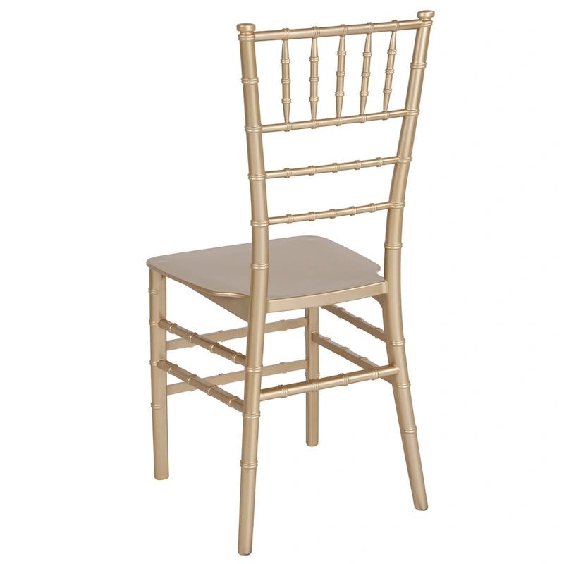 Chaise Chiavari empilable en résine - 15L x 18,75P x 35H - 15L x 18,75P x 35H