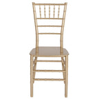 Chaise Chiavari empilable en résine - 15L x 18,75P x 35H - 15L x 18,75P x 35H