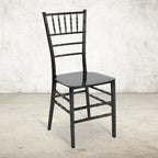 Chaise Chiavari empilable en résine - 15L x 18,75P x 35H - 15L x 18,75P x 35H