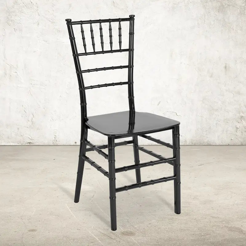 Chaise Chiavari empilable en résine - 15L x 18,75P x 35H - 15L x 18,75P x 35H