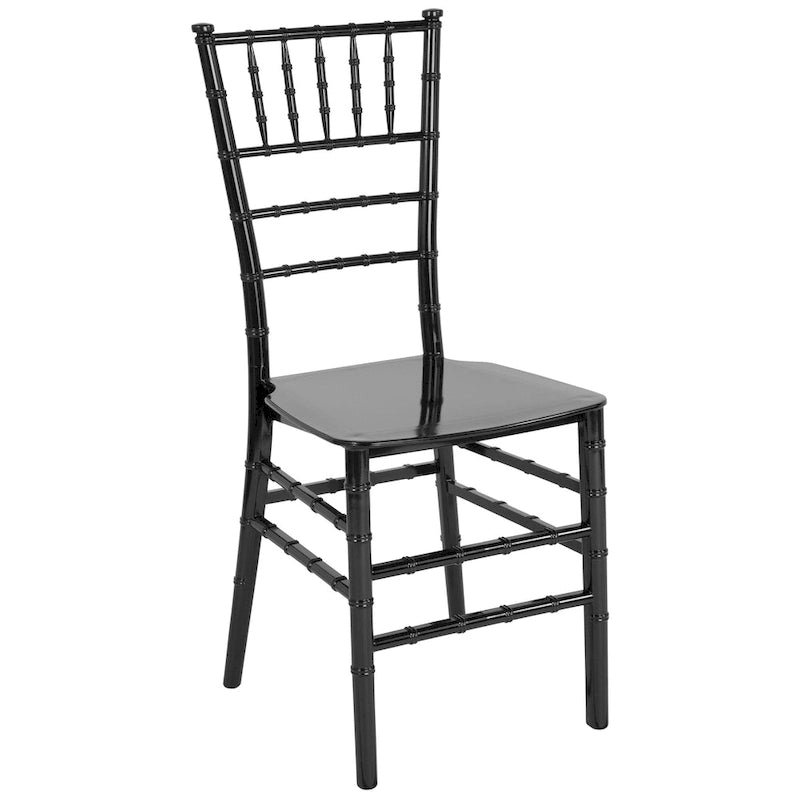 Chaise Chiavari empilable en résine - 15L x 18,75P x 35H - 15L x 18,75P x 35H