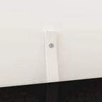 55.1 Commode de chambre moderne à 6 tiroirs Finition brillante