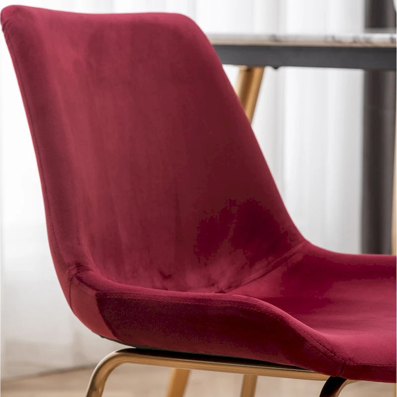 Ensemble de salle à manger contemporain Aufurr, table ronde blanche et 2 chaises