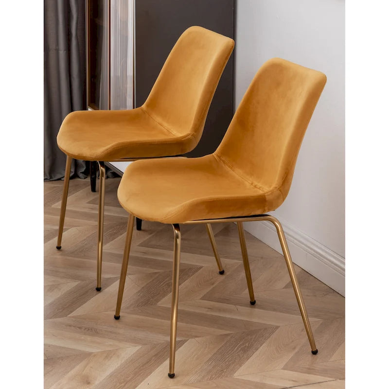 Ensemble de salle à manger contemporain Aufurr, table ronde blanche et 2 chaises