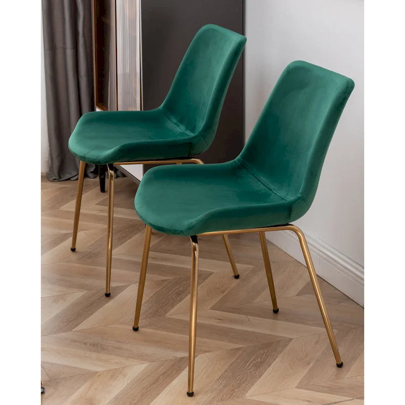 Ensemble de salle à manger contemporain Aufurr, table ronde blanche et 2 chaises