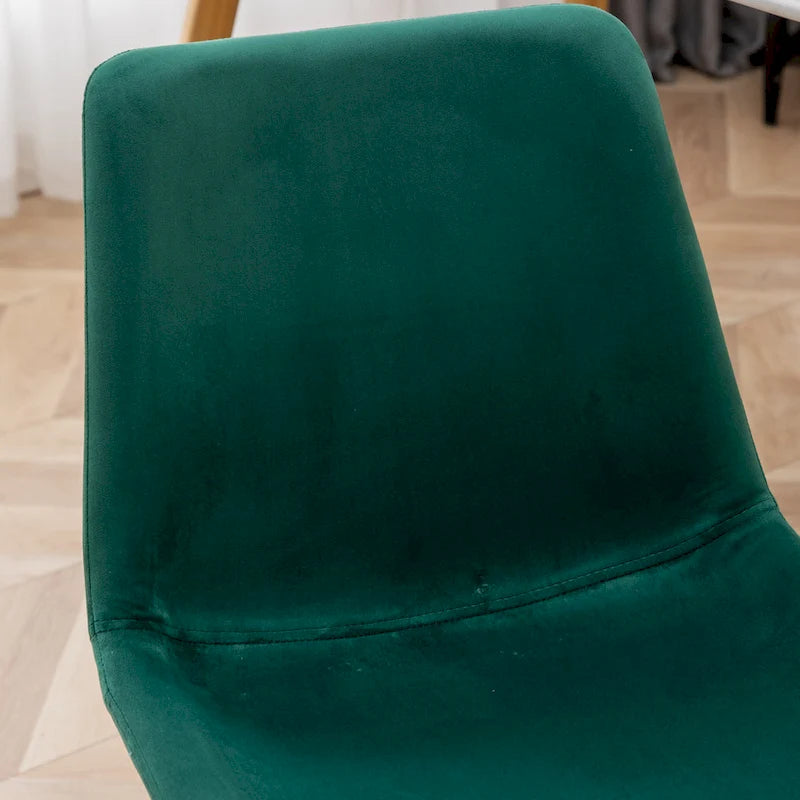 Ensemble de salle à manger contemporain Aufurr, table ronde blanche et 2 chaises
