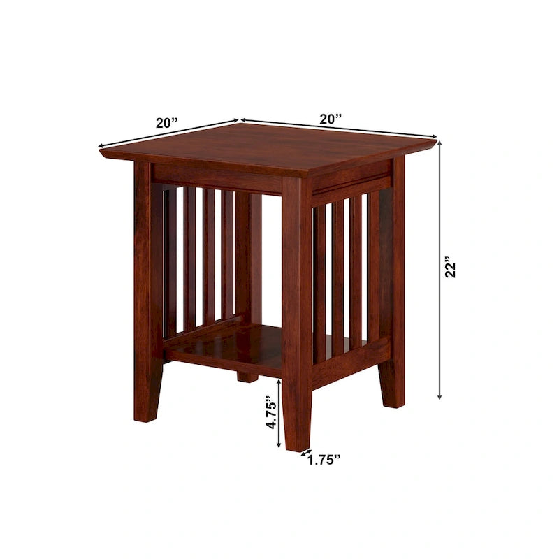 Table d'appoint Mission