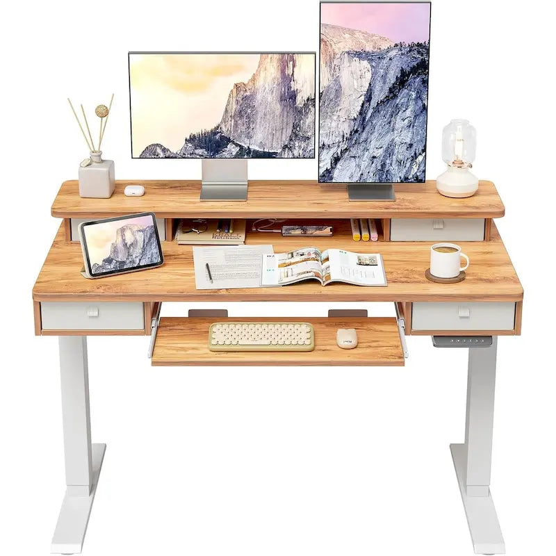 Mobilier de bureau à domicile Bureau en bois