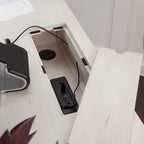 Bureau de rangement vintage de 60 pouces