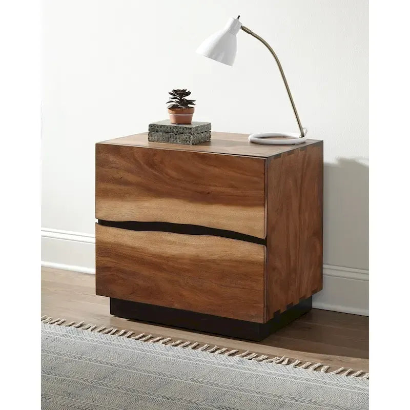Chambre à coucher 6 pièces avec rangement Noyer Fumé
