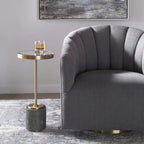 Table d'appoint miroir Laurier