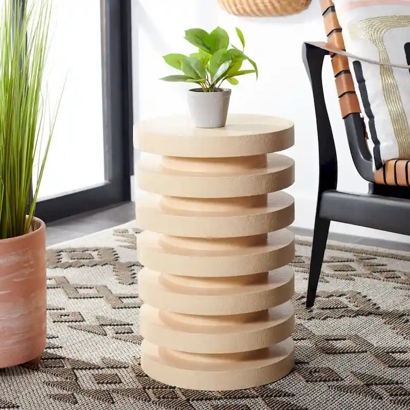 Table d'appoint Harmanda - 12 L x 12 P x 19 H - 12Lx12Px19H