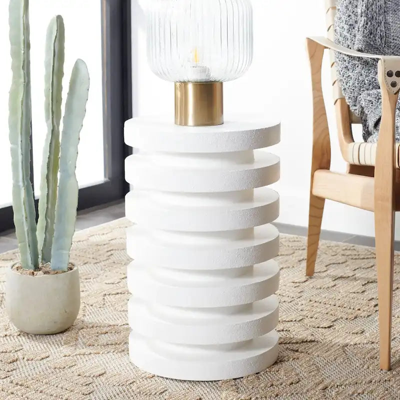 Table d'appoint Harmanda - 12 L x 12 P x 19 H - 12Lx12Px19H