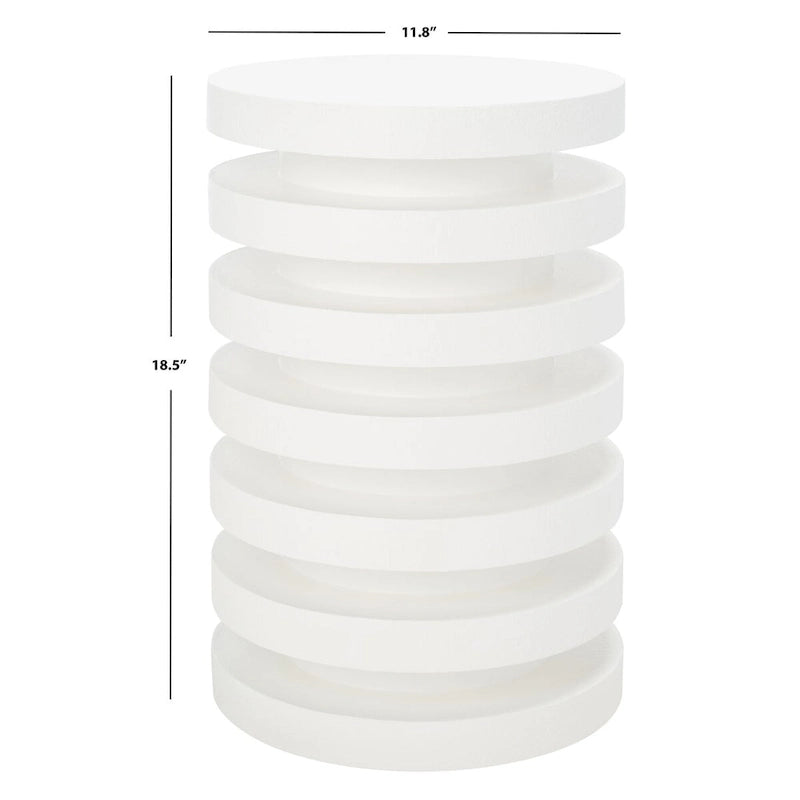 Table d'appoint Harmanda - 12 L x 12 P x 19 H - 12Lx12Px19H