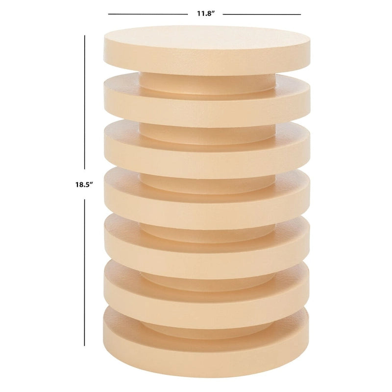 Table d'appoint Harmanda - 12 L x 12 P x 19 H - 12Lx12Px19H