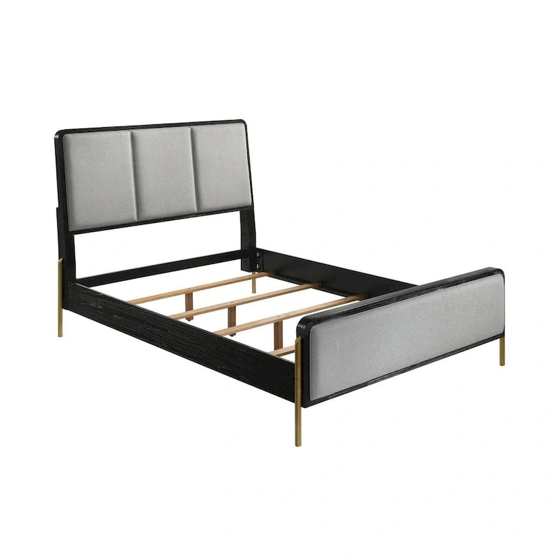Ensemble de chambre Anser noir et gris 4 pièces