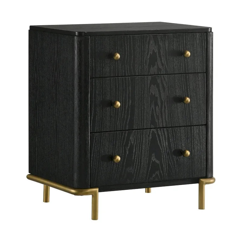 Ensemble de chambre Anser noir et gris 4 pièces