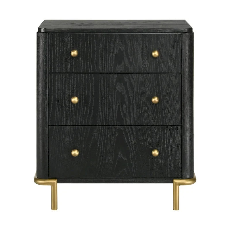 Ensemble de chambre Anser noir et gris 4 pièces