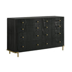 Ensemble de chambre Anser noir et gris 4 pièces