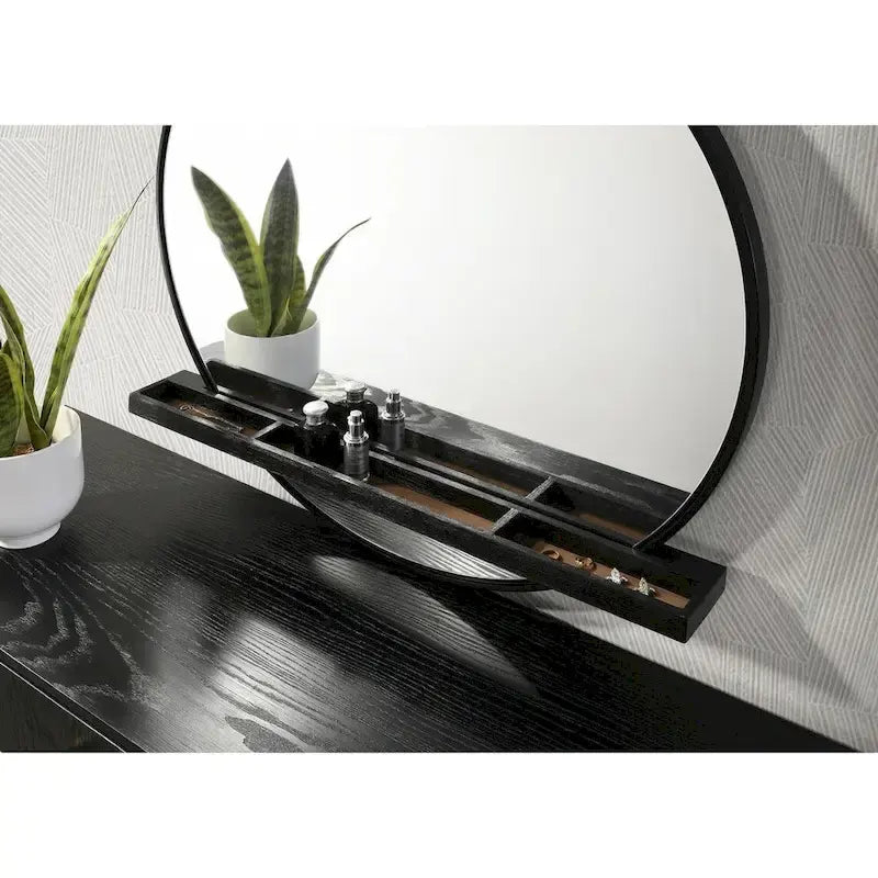 Ensemble de chambre Anser noir et gris 4 pièces