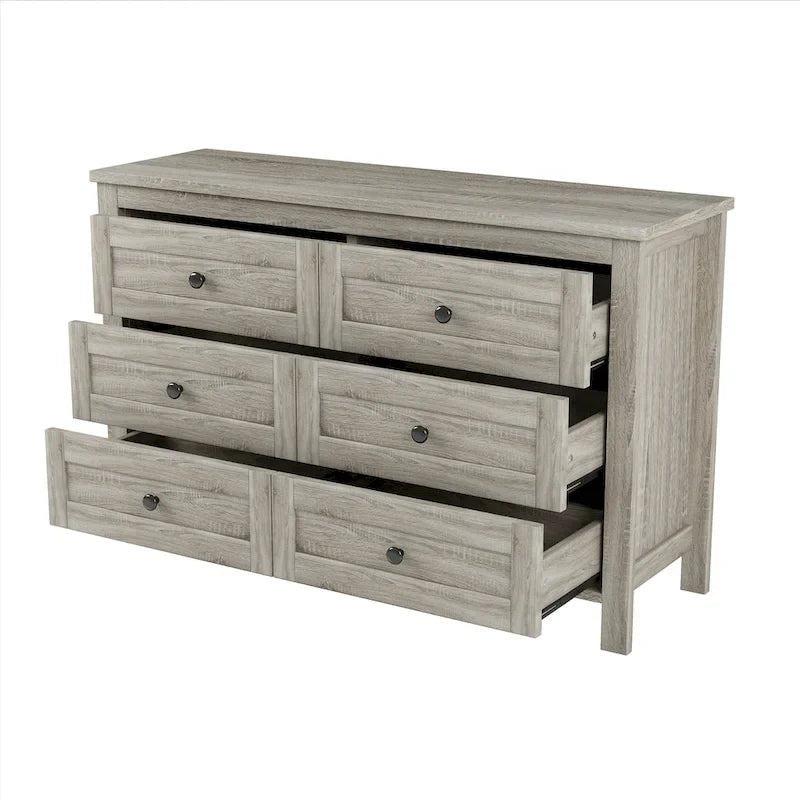 Ensembles de chambre complète 3 pièces avec table de chevet et commode